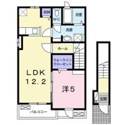 ラシュレ Bの間取り画像