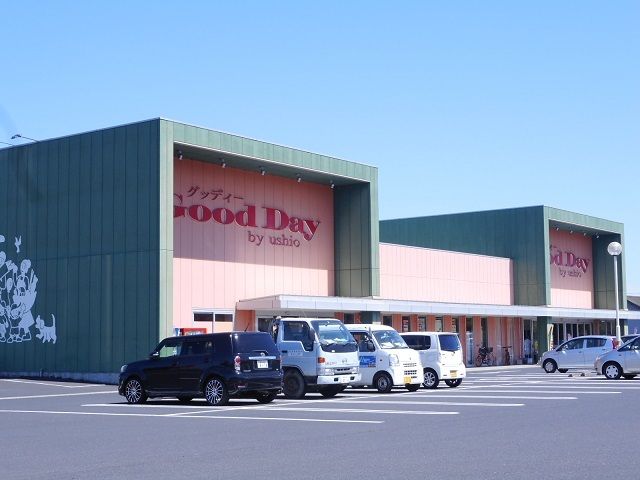 近くのグッディー斐川店まで850m（徒歩11分）