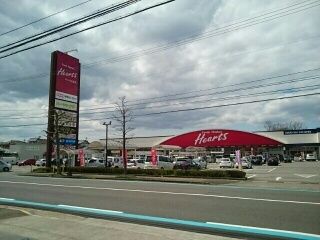 近くのハーツ鯖江店まで520m（徒歩7分）