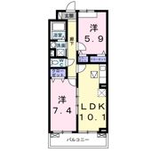 セ・ラヴィの間取り画像
