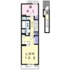 ライゼ長良 Aの間取り画像