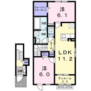 ハルの間取り画像