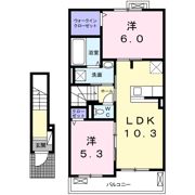 シャトーハイツ石橋の間取り画像