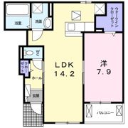 サニー フィオーレの間取り画像