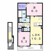 シャイニング Bの間取り画像