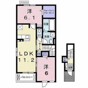 ラ ルーチェの間取り画像