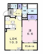 legame A（レガーメ）の間取り画像