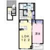 ヴィラルーチェAの間取り画像