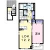 ヴィラルーチェAの間取り画像