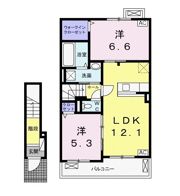 エトワールⅡの間取り画像