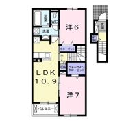 ジャルダン Aの間取り画像