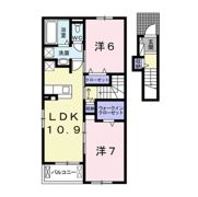 ジャルダン Aの間取り画像