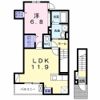 ラシュレⅡの間取り画像