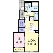 フィオーレⅠの間取り画像