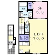 COCONUTS Ⅱの間取り画像