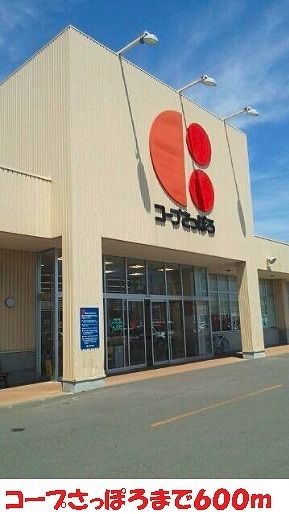 近くのコープさっぽろ星が浦店まで600m（徒歩8分）