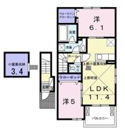 フィオーレBの間取り画像