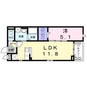 コンフォートアザレア石清水の間取り画像