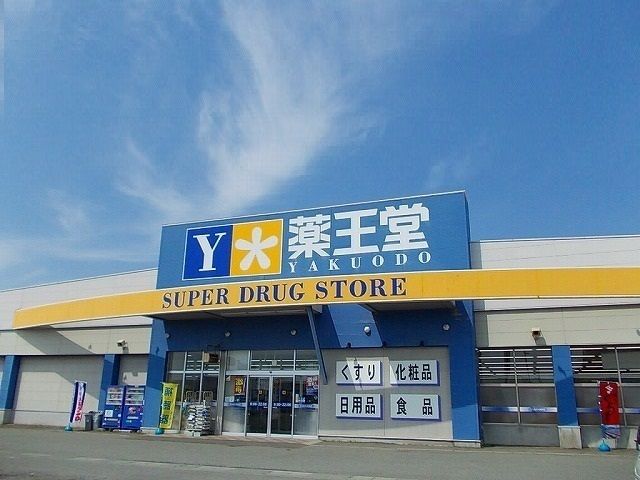 近くの薬王堂サンフェスタ店まで1,200m（徒歩15分）