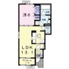 サンティエ エトワール Ⅰの間取り画像