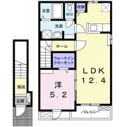 ジェミニ Aの間取り画像