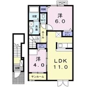 マジェスティックⅡの間取り画像