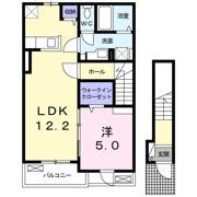 ベルフラワ－Ⅳの間取り画像