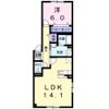 ラリュールⅡの間取り画像