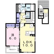 プランドール・Ⅲの間取り画像