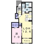 アヴニールⅣの間取り画像
