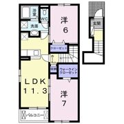 アヴニールⅣの間取り画像