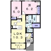 セレッソ花畑Ⅶの間取り画像