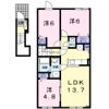 滝川グランドヒルズの間取り画像