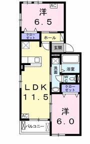 シエル・エトワールⅡの間取り画像