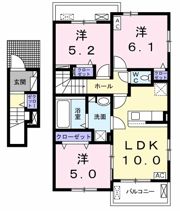 シエル・エトワールの間取り画像