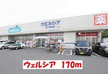 近くのウェルシアまで170m（徒歩3分）