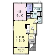 コモドルオーゴの間取り画像