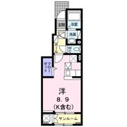 トゥール ジボワールBの間取り画像