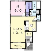 グラシアの間取り画像