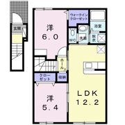 エルヴィータⅡの間取り画像