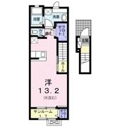 ルミナス今治 Ⅳの間取り画像