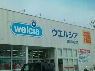 近くのウエルシア富田林店様まで3,400m（徒歩43分）