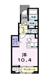 オ・ブーシュ道後Ⅱの間取り画像