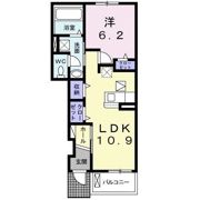 K．Z will Cの間取り画像