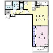 サウス クレストの間取り画像
