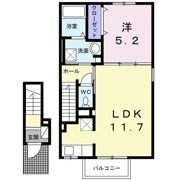 HKR SUNAYAMA Ⅰの間取り画像