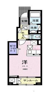 HKR SUNAYAMA Ⅱの間取り画像