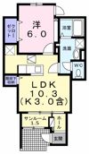 メゾン ド カルムの間取り画像