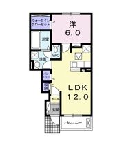 リーヴプランタンⅡ Bの間取り画像