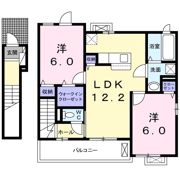 アバンツァート岩槻Ⅱの間取り画像